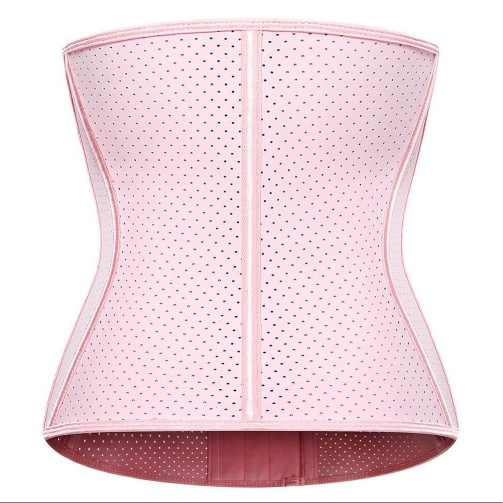 (S)๐BABY PINK WAIST TRAINER CINCHER BREATHABLE - Picture 13 of 15